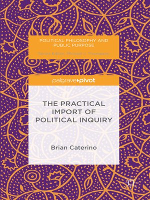 cover image of The Practical Import of Political Inquiry